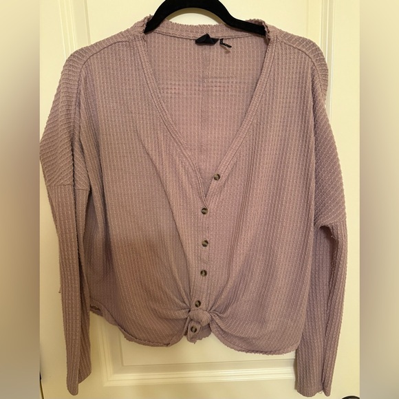 Urban Outfitters Mauve Women's Cardigan Sweater - Picture 4 of 6